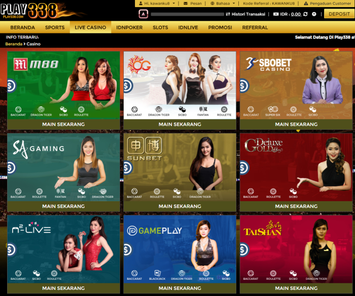 Jenis casino permainan terpercaya